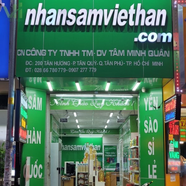 Cửa hàng Nhân Sâm Việt Hàn